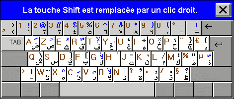 clavier virtuel